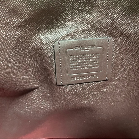 Coach Black Leather Mollie Tote Bag - Picture 5 of 6